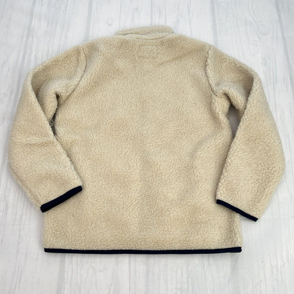 Amazon Essentials Girls Polar Fleece Full-zip Beige Jacket Size L (10 Years) - Picture 2 of 11